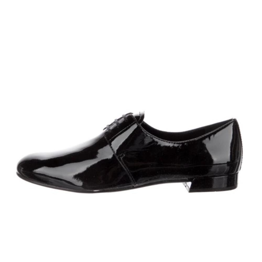 Prada patent leather loafers